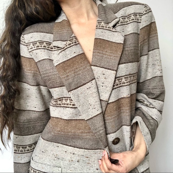 Vintage boho blazer - Picture 3 of 4